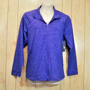 ACX Active Purple Zip Long Sleeve Top